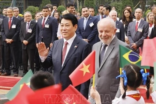 Tổng thống Brazil kết thúc tốt đẹp chuyến thăm cấp Nhà nước đến Việt Nam