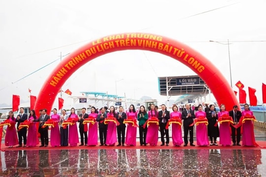 Quảng Ninh khai trương hành trình du lịch vịnh Bái Tử Long