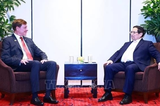 Thủ tướng Phạm Minh Chính tiếp Chủ tịch Tập đoàn Embraer