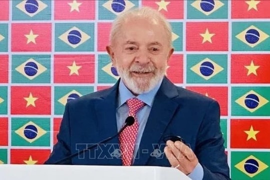 Tổng thống Luiz Inácio Lula da Silva: Mong muốn 'hợp tác không giới hạn' giữa Việt Nam - Brazil