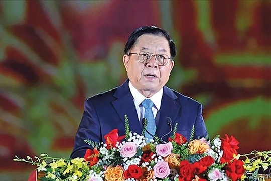 Trưởng Ban Tuyên giáo và Dân vận Trung ương Nguyễn Trọng Nghĩa dự kỷ niệm 50 năm ngày Giải phóng tỉnh Bình Định