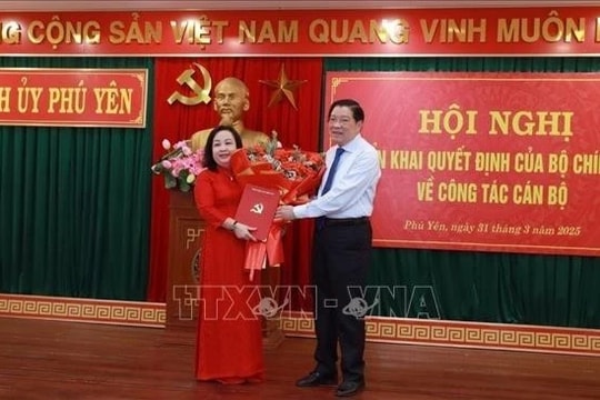 Chuẩn y bà Cao Thị Hòa An giữ chức Bí thư Tỉnh ủy Phú Yên