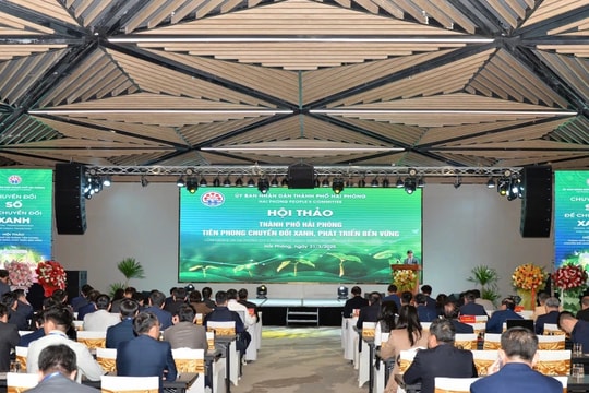  TP. Hải Phòng hướng tới mục tiêu người dân được sống trong môi trường xanh, sạch, đẹp