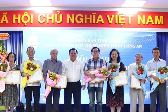 Công ty Xổ số kiến thiết Long An trả thưởng hơn 3.156 tỷ đồng