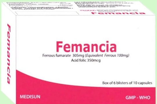 Bộ Y tế thu hồi lô thuốc Femancia của Công ty dược phẩm Medisun