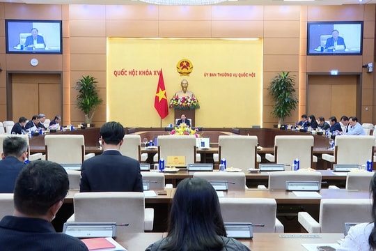 Tập trung chuẩn bị các nội dung phục vụ Kỳ họp thứ Chín, Quốc hội Khóa XV 