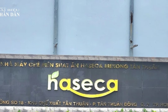 Công ty Cổ phần Quốc tế Haseca Mekong chế biến suất ăn học sinh từng trượt thầu vì vi phạm về nguồn gốc thực phẩm