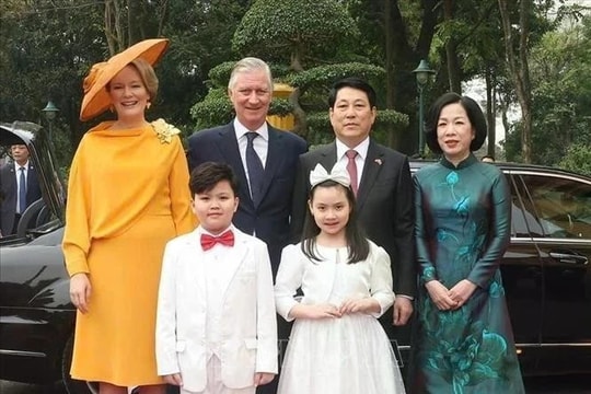 State President hosts welcome ceremony for King of Belgium