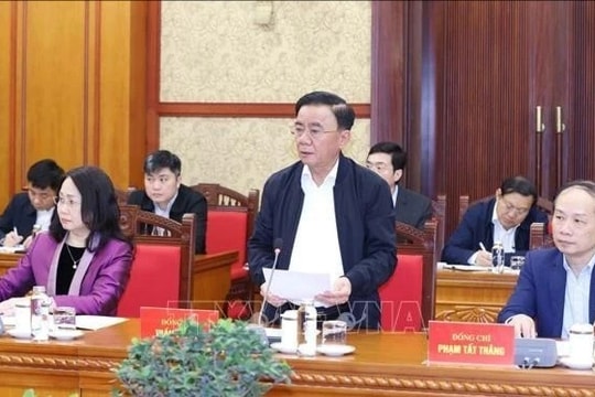 Bám sát thực tiễn để triển khai bảo đảm tiến độ công tác tổ chức phục vụ Đại hội XIV của Đảng