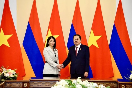 Top legislator receives chairperson of Armenia-Vietnam parliamentary friendship group