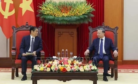 Tổng Bí thư Tô Lâm tiếp Đại sứ Nhật Bản tại Việt Nam Ito Naoki