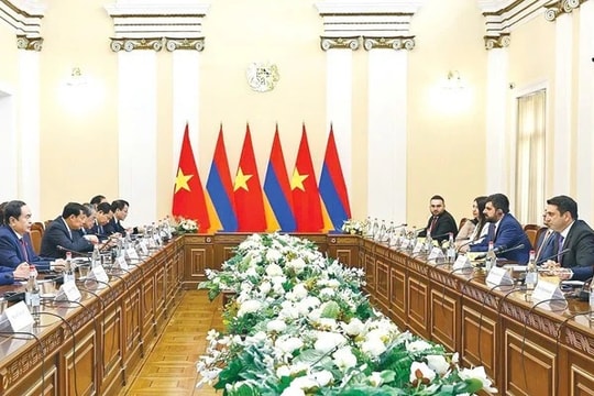 Tạo khuôn khổ pháp lý tăng cường quan hệ Quốc hội Việt Nam - Armenia