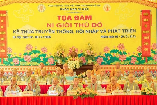 Tọa đàm khoa học: “Ni giới Thủ đô: Kế thừa truyền thống, hội nhập và phát triển”