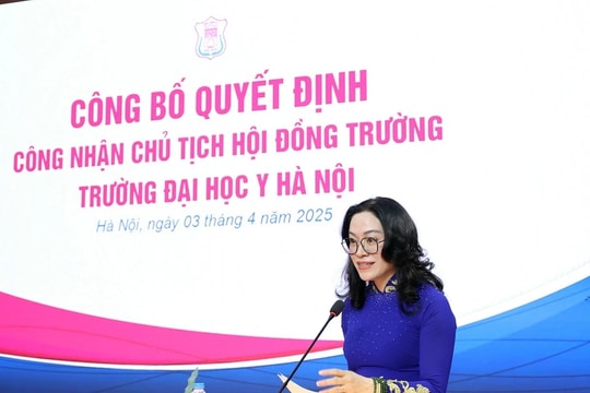 Trường Đại học Y Hà Nội có Tân Chủ tịch Hội đồng trường