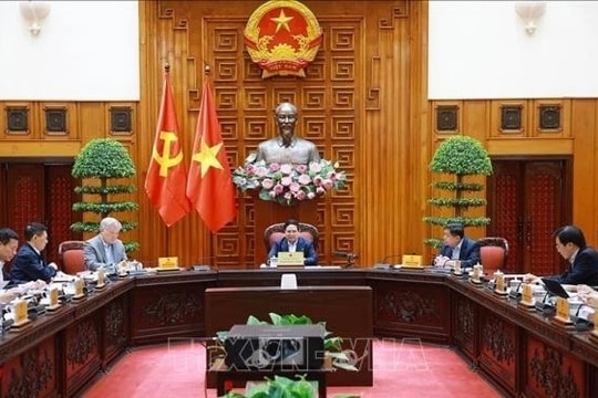 Thủ tướng Phạm Minh Chính chủ trì cuộc họp về mức áp thuế mới của Hoa Kỳ đối với hàng hoá nhập khẩu từ Việt Nam
