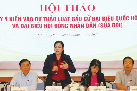 Góp ý dự thảo Luật Bầu cử đại biểu Quốc hội và đại biểu Hội đồng Nhân dân (sửa đổi)