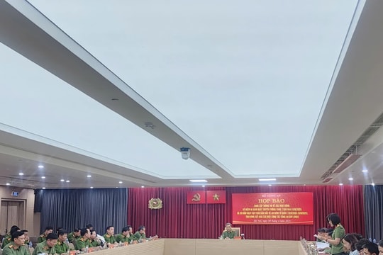 Quý 1.2025: Công an cả nước điều tra 9.468 vụ phạm tội về trật tự xã hội, bắt, xử lý gần 20.000 đối tượng