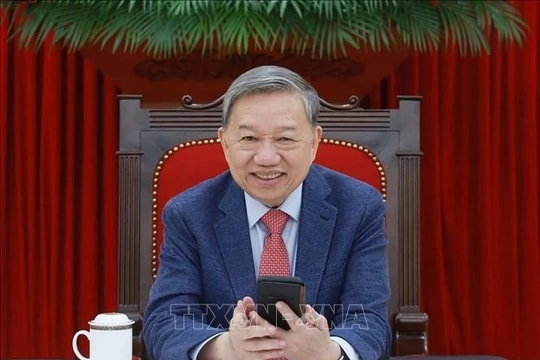 Tổng Bí thư Tô Lâm điện đàm với Tổng thống Hoa Kỳ Donald J.Trump