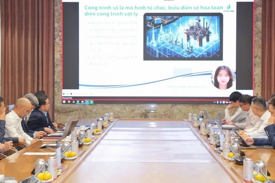 Bắt nhịp xu hướng, triển khai ứng dụng công trình số