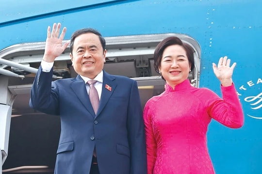 Một số hình ảnh Chủ tịch Quốc hội Trần Thanh Mẫn và Phu nhân tham dự Đại hội đồng IPU - 150 và thăm chính thức Uzbekistan