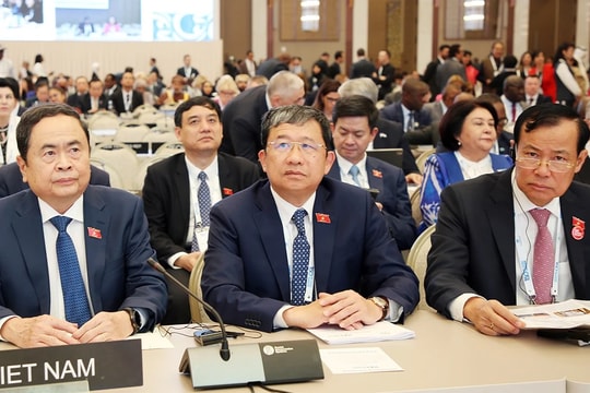 Chủ tịch Quốc hội Trần Thanh Mẫn tham dự Phiên thảo luận chung của Đại hội đồng IPU-150