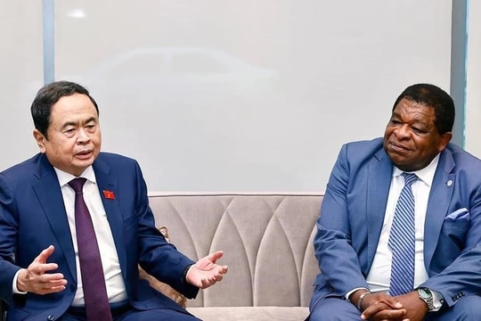 NA Chairman meets IPU Secretary-General on IPU-150 sidelines