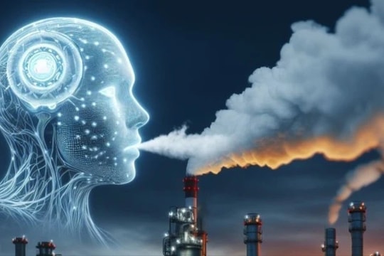 Cảnh giác với ô nhiễm môi trường từ các ứng dụng AI 