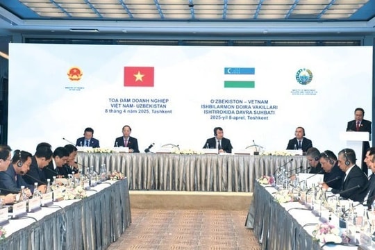 Chủ tịch Quốc hội Trần Thanh Mẫn dự Tọa đàm Doanh nghiệp Việt Nam - Uzbekistan