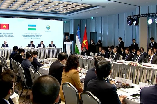 Chủ tịch Quốc hội Trần Thanh Mẫn: Doanh nghiệp là cầu nối đưa quan hệ Việt Nam - Uzbekistan lên tầm cao mới