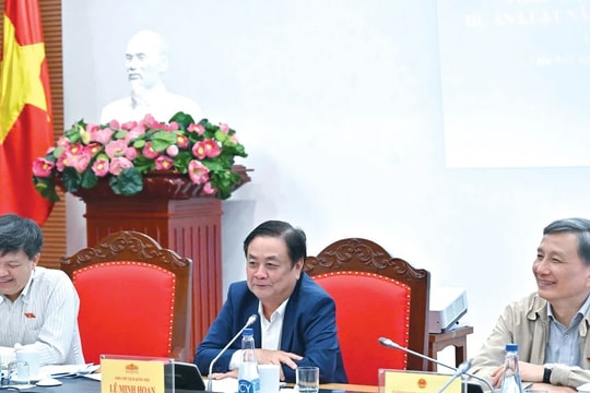 Phó Chủ tịch Quốc hội Lê Minh Hoan dự phiên họp thẩm tra sơ bộ dự án Luật Năng lượng nguyên tử (sửa đổi)