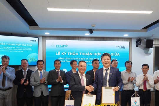PVFCCo - Phú Mỹ và PTSC ký kết thỏa thuận hợp tác chiến lược 