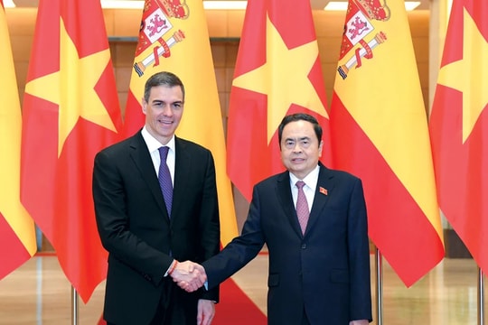 Chủ tịch Quốc hội Trần Thanh Mẫn: Tăng cường quan hệ nghị viện, thúc đẩy hợp tác Việt Nam - Tây Ban Nha trên các lĩnh vực
