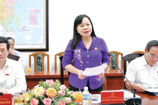 Đoàn giám sát của Ủy ban Thường vụ Quốc hội làm việc với UBND tỉnh Khánh Hòa