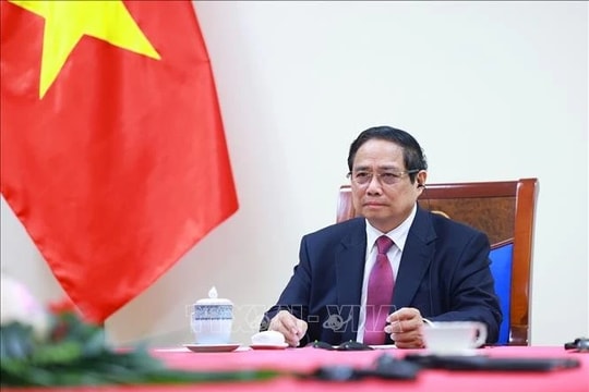 Thủ tướng Phạm Minh Chính điện đàm với Thủ tướng New Zealand Christopher Luxon