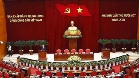 Thông cáo báo chí về ngày làm việc thứ ba và phiên bế mạc Hội nghị Trung ương 11 khóa XIII