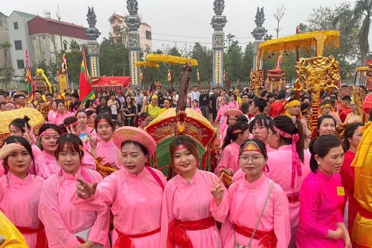Lễ hội Tổng Nam Phù là Di sản văn hóa phi vật thể cấp quốc gia