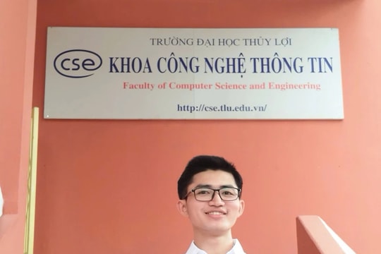 Thủ khoa ĐH Thủy lợi được công ty công nghệ "chiêu mộ"chính thức từ năm thứ 3 đại học