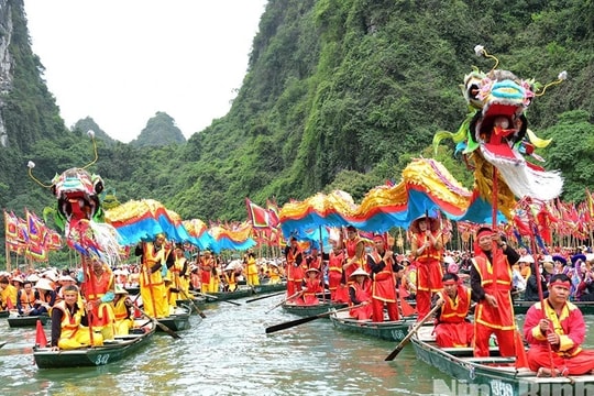 Lễ hội Tràng An 2025 tôn vinh di sản ngàn năm, hồn thiêng sông núi