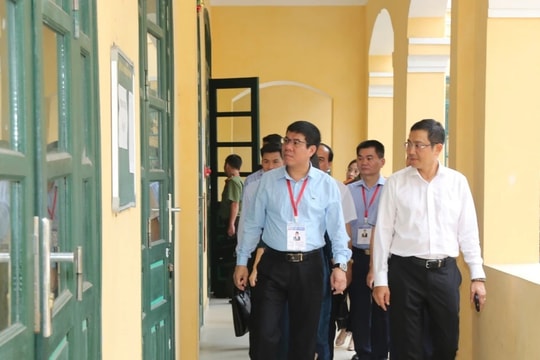 Bộ GD-ĐT kiểm tra công tác chuẩn bị thi tốt nghiệp THPT 2025 từ ngày 10 - 23.6