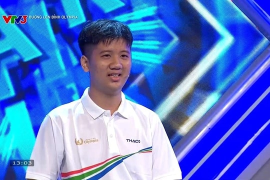 Nam sinh trường huyện Tiền Giang vào chung kết năm Đường lên đỉnh Olympia 2025 