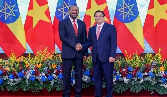 Thủ tướng Phạm Minh Chính hội đàm với Thủ tướng Ethiopia