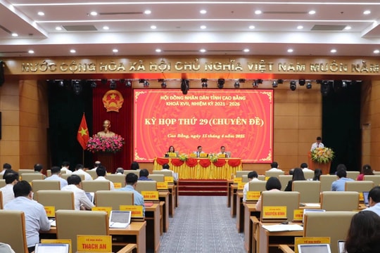Cao Bằng: HĐND tỉnh thông qua 7 nghị quyết tại kỳ họp chuyên đề