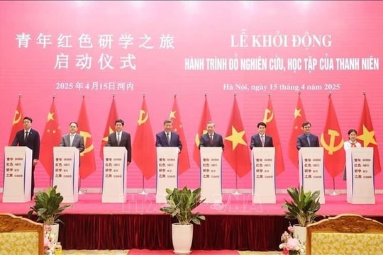 Lãnh đạo Đảng, Nhà nước Việt Nam - Trung Quốc dự Liên hoan giao lưu hữu nghị nhân dân hai nước