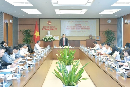 Tọa đàm lấy ý kiến dự án Luật sửa đổi, bổ sung một số điều của Luật Các tổ chức tín dụng