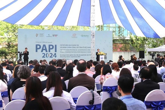 PAPI 2024: Người dân hài lòng hơn về hiệu quả quản trị và hành chính công