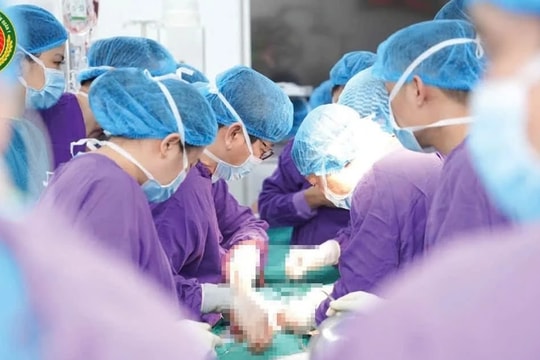 Trắng đêm thực hiện lấy, ghép đa tạng từ người cho chết não