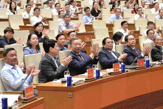 Tổng Bí thư Tô Lâm dự và phát biểu chỉ đạo tại Hội nghị toàn quốc quán triệt Nghị quyết Hội nghị Trung ương 11 khóa XIII