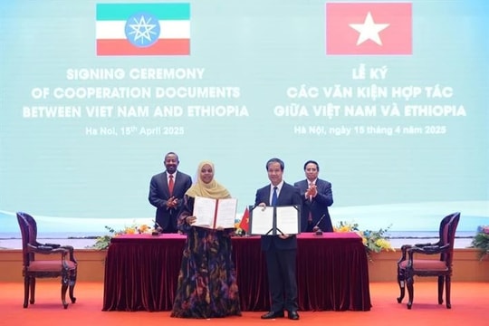  Việt Nam và Ethiopia ký kết hợp tác trong lĩnh vực giáo dục đại học 