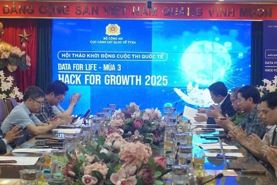 Bộ Công an khởi động cuộc thi giải pháp công nghệ "Data for Life" mùa 3