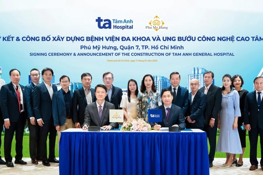 Bệnh viện Tâm Anh công bố xây dựng thêm bệnh viện đa khoa quy mô 1.000 giường, công nghệ cao, chuyên sâu ung bướu
